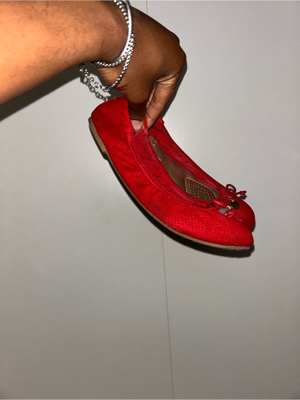 Red Women's Ballet Flats - Classic Everyday Comfort